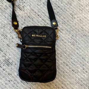 MZ Wallace Micro Crossbody in Black